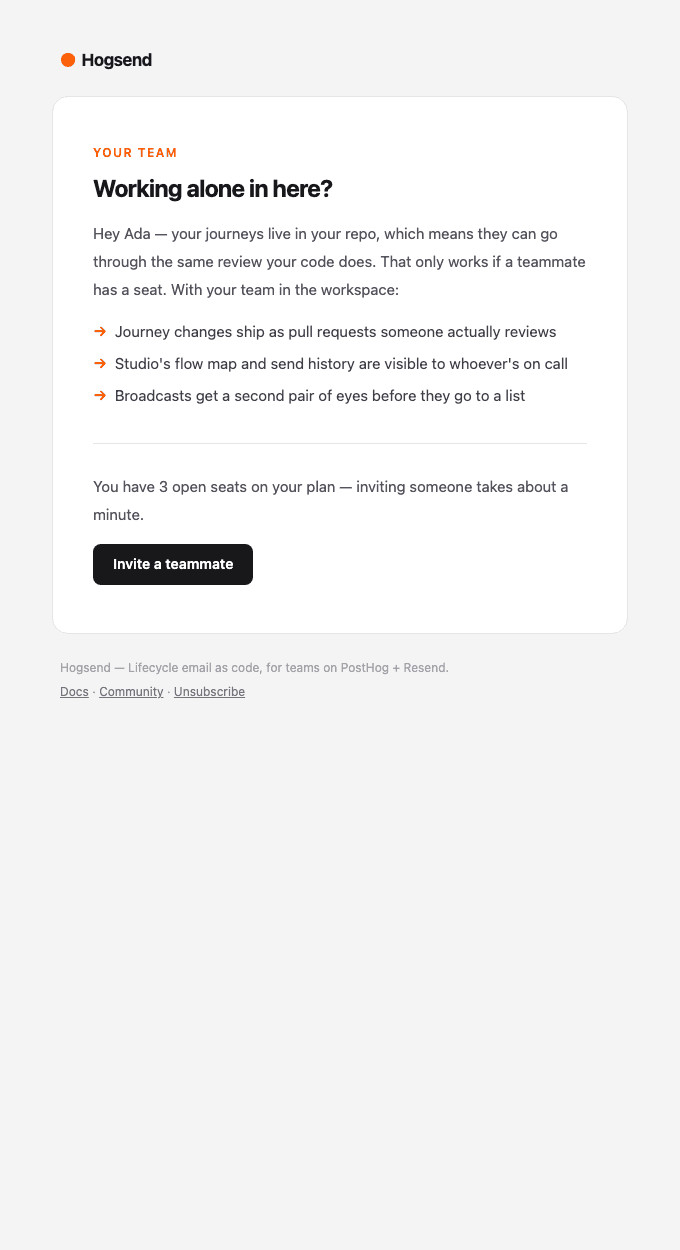 team/invite-teammate email template preview
